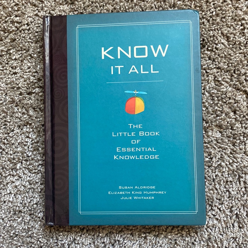 Know It All | COFFEE TABLE BOOK